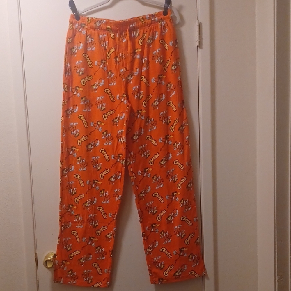 Cheetos Orange Pajama Pants